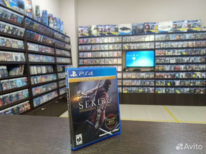 Sekiro shadows die twice PS4 английская версия