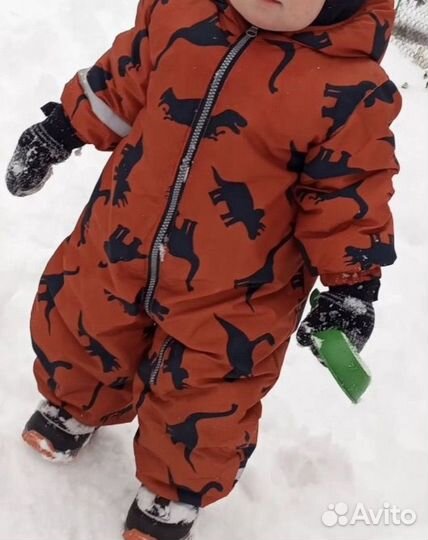 Зимний комбинезон baby go 86 размер
