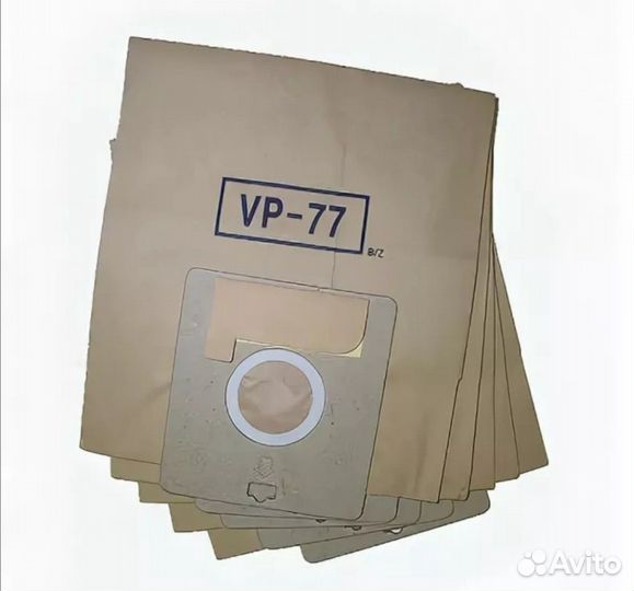 Универсальные бумажные мешки VP-77 для пылесосов