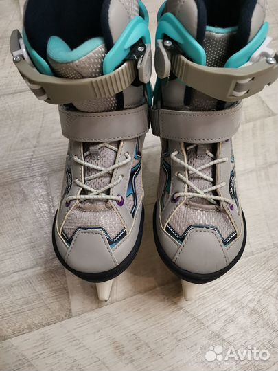 Коньки раздвижные oxelo 29-32