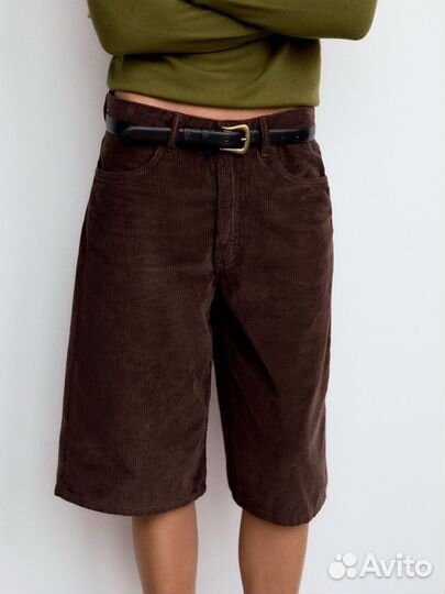 Штруксовые шорты Zara