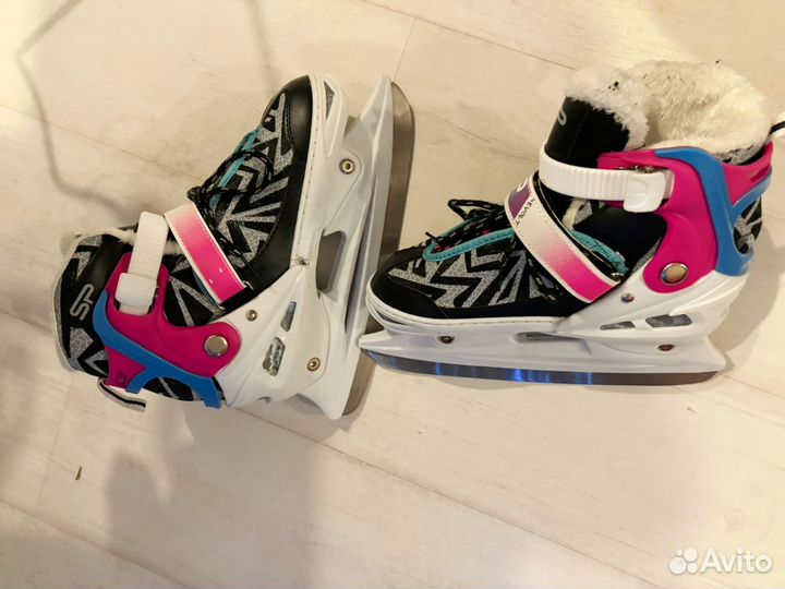 Коньки раздвижные р. 37 -39