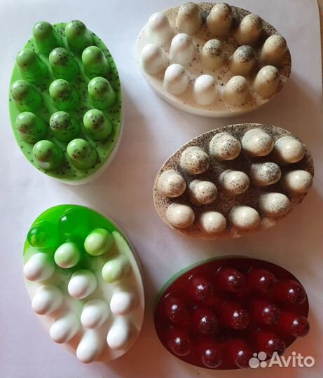 Массажное мыло с люфой