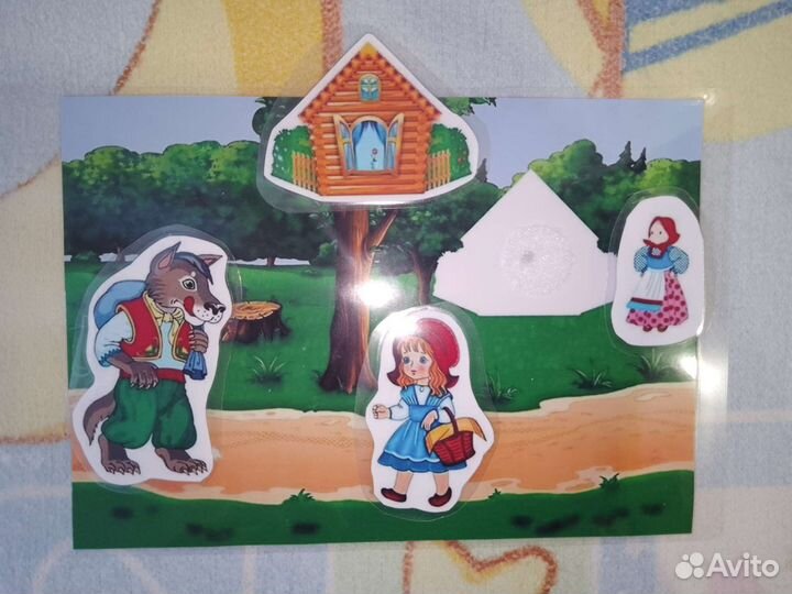 Игры на липучках, пособия