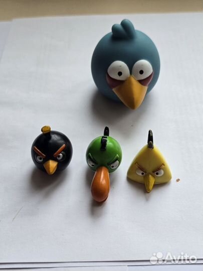 Angry birds фигурки