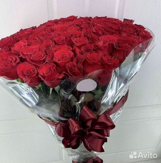 Высокие розы Букеты с доставкой