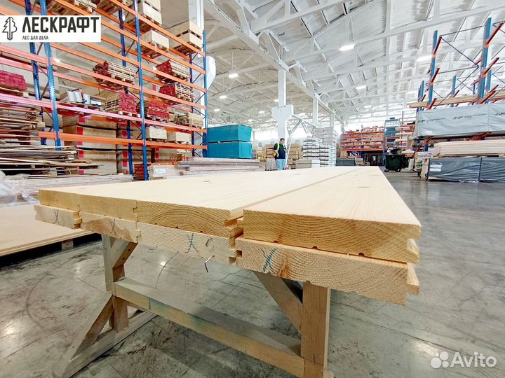 Доска пола 27*141*3000 сорт C ангарская сосна