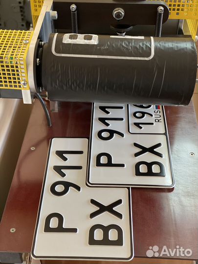 Изготовление гос номера в Перми Тип 1