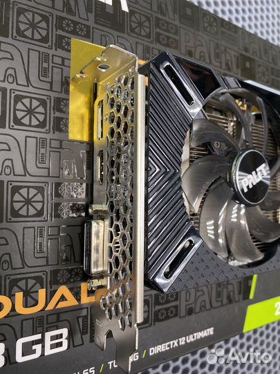 Видеокарта RTX 2060 Super 8gb Palit