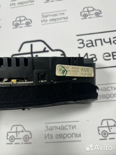 Щиток приборов Audi A6C5,Ауди А6С5