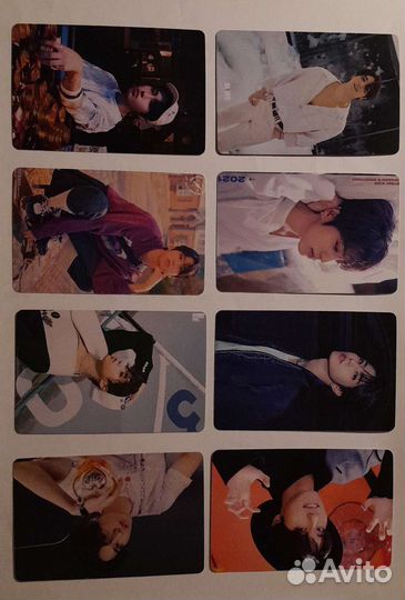 Не официальные кпоп карты stray kids