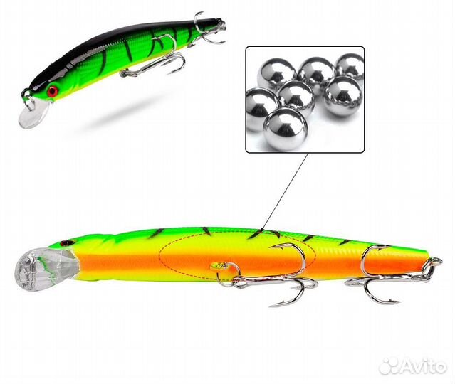 Набор воблеров для рыбалки, искусственная приманка