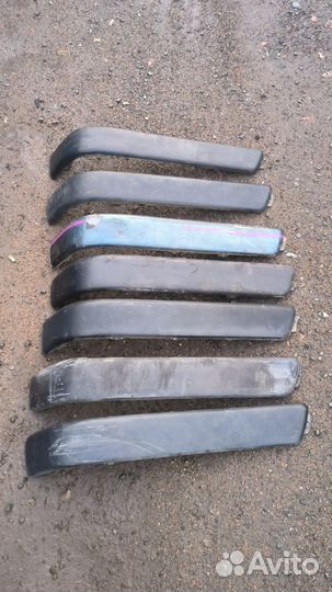 Накладка заднего бампера Audi 100c4 4A0807422