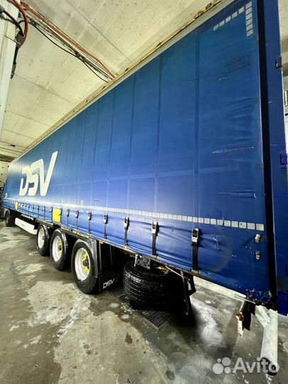 Полуприцеп шторный Krone SDP27, 2011