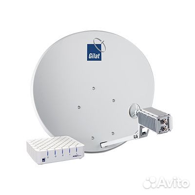 Комплект для приёма услуг спутникового интернета с