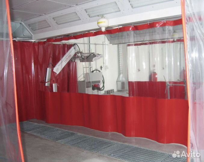 Штора завеса пвх для автомойки