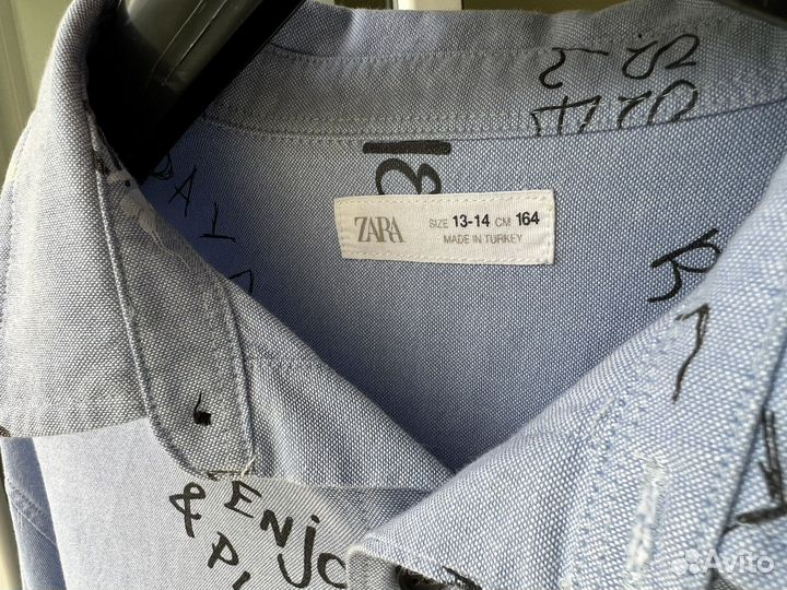 Рубашки на 13-14 лет Benetton, Zara