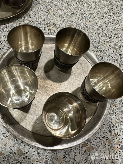 Стопки и поднос СССР