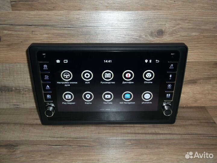 Магнитола UAZ Patriot Android 2017+ крутилки