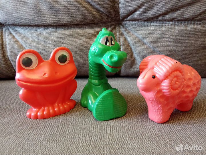 Пластмассовые игрушки СССР