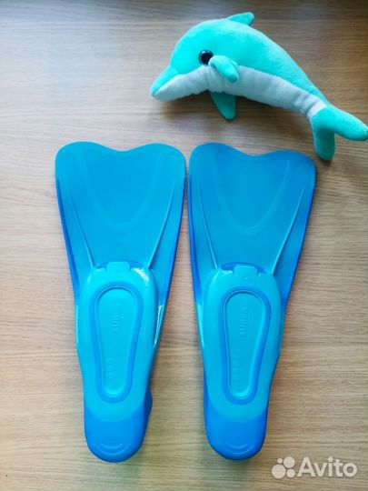 Ласты для снорклинга детские subea Декатлон