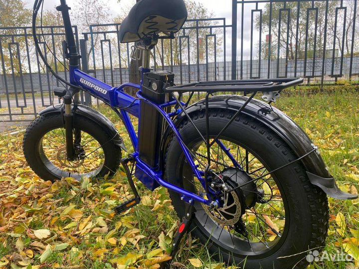 Электровелосипед фэтбайк складной