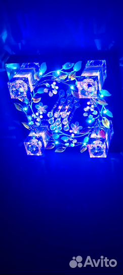 Люстра потолочная бу