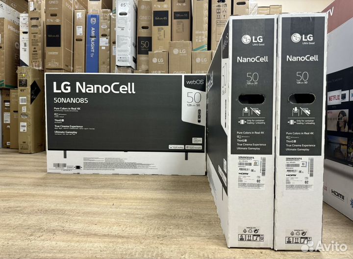 Новый 2024 Nanocell LG 50 SMART TV 120гц