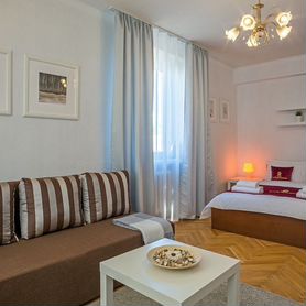 1-к. квартира, 42 м², 2 кровати