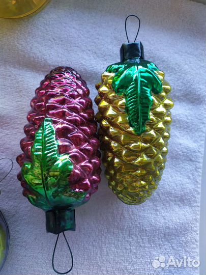 Ёлочные игрушки СССР