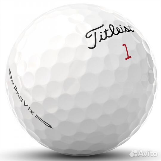 Мячи для гольфа Titleist Pro V1x 2023 белые