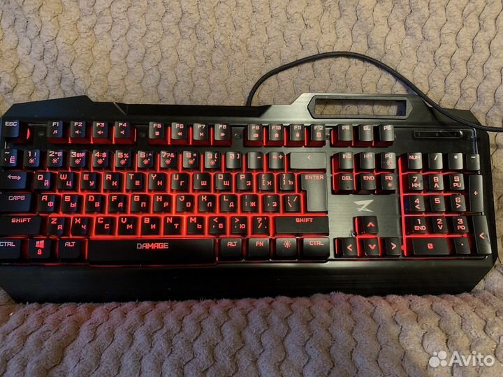 Мембранная игровая клавиатура ZET Gaming Damage