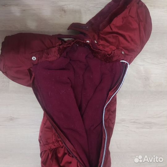 Зимний комбинезон для средней собаки