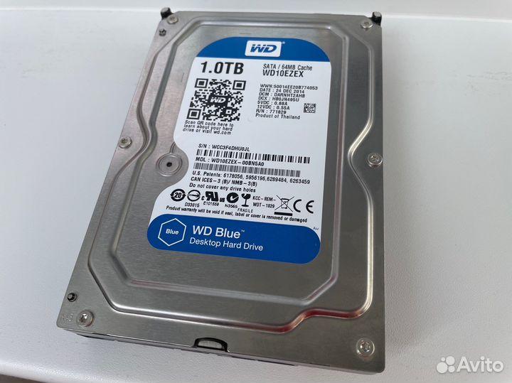 Жесткий диск WD Blue 1 Тб