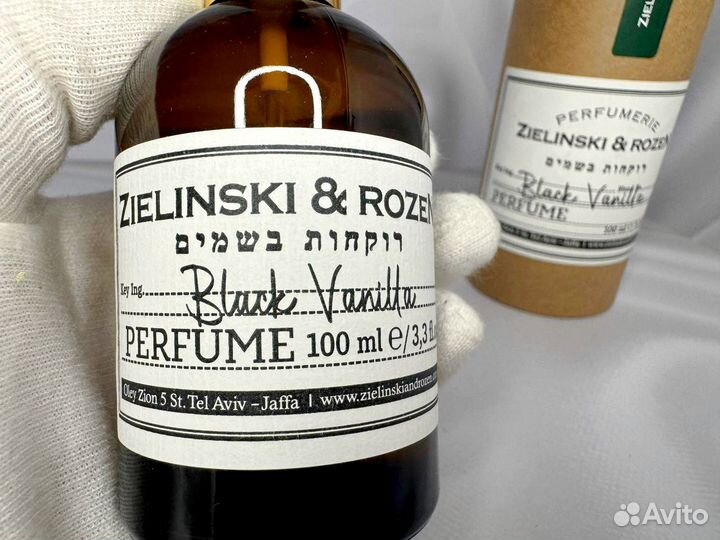 Zielinski Rozen Black Vanilla парфюм духи женские