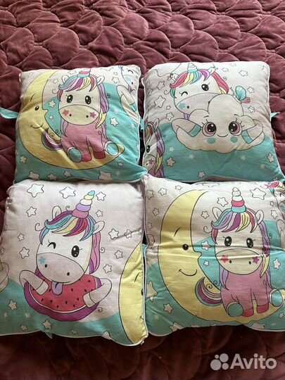 Бортики подушки