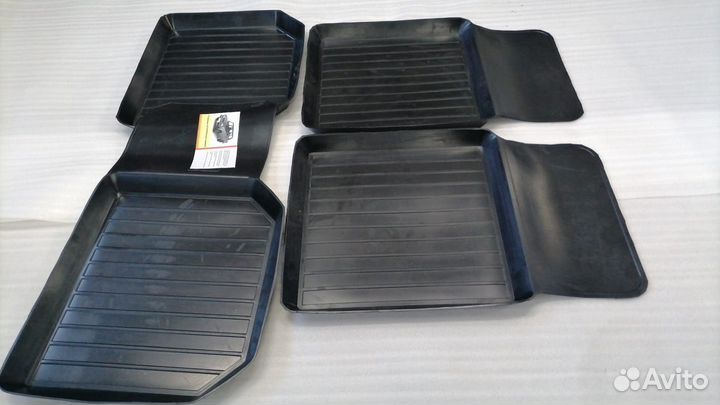 Коврики Классика Ваз 2107 05 01 резиновые с бортом