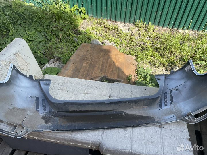 Задний бампер на ford focus 3 рестайлинг