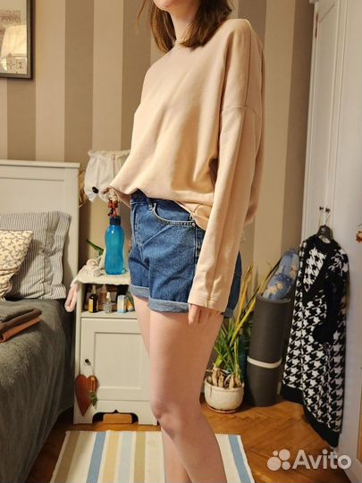 Шорты джинсовые pull&bear