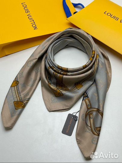 Платок женский шёлковый Louis Vuitton 4 цвета