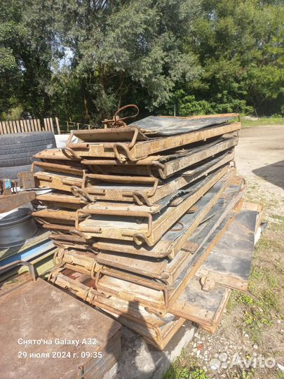 Транспортерная лента металлическая