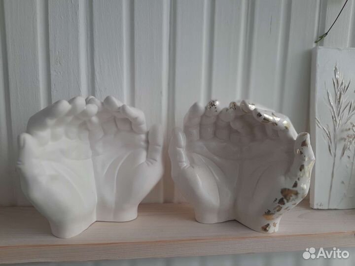 Кашпо, статуэтка и органайзер