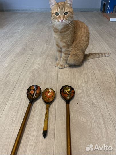 Деревянные ложки Хохлома