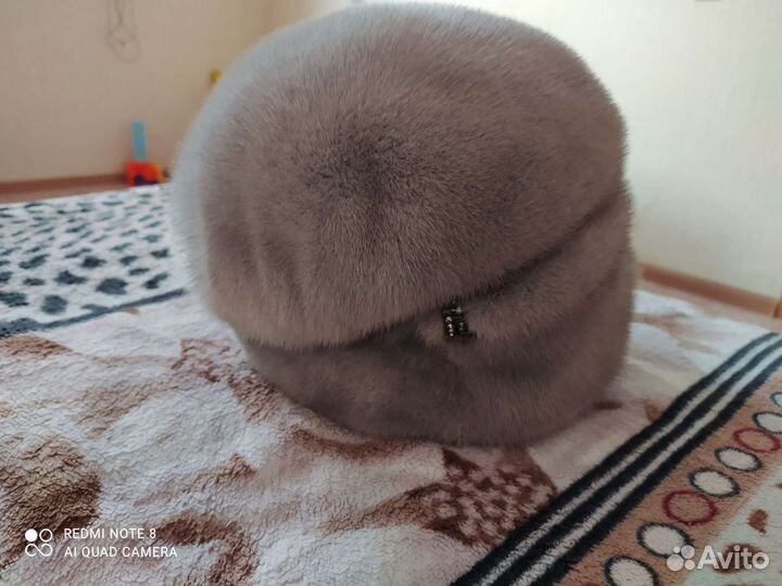 Шапка норковая женская