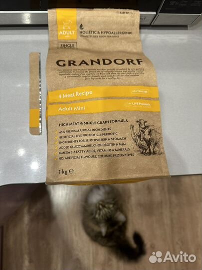 Корм для собак grandorf adult mini