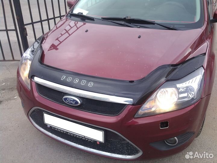 Дефлектор капота Ford Focus 2 рестайлинг 2008-2011