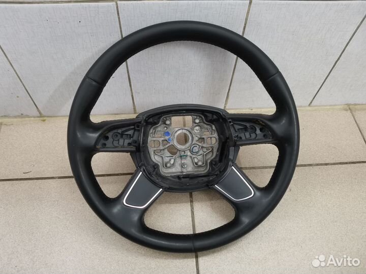 Руль 4-х спицевый кожа Audi A7, A6 C7 4G0419091M