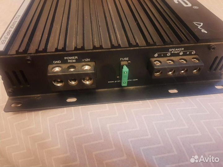 Усилитель pride Due для авто. Audio Nova AA120.4