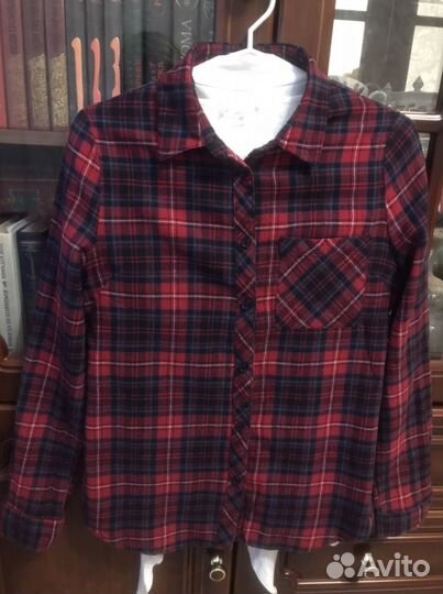 Рубашки в клетку на рост 146