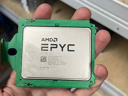 Процессор AMD epyc 7F32 3.7GHz-3.9GHz SP3 8/16